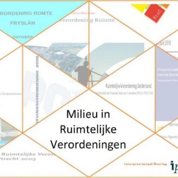 Analyse toepassing ruimtelijke verordening en inpassingsplan