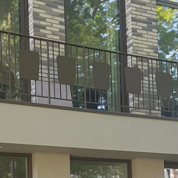 Circulair bouwen, hergebruik balkonhekken